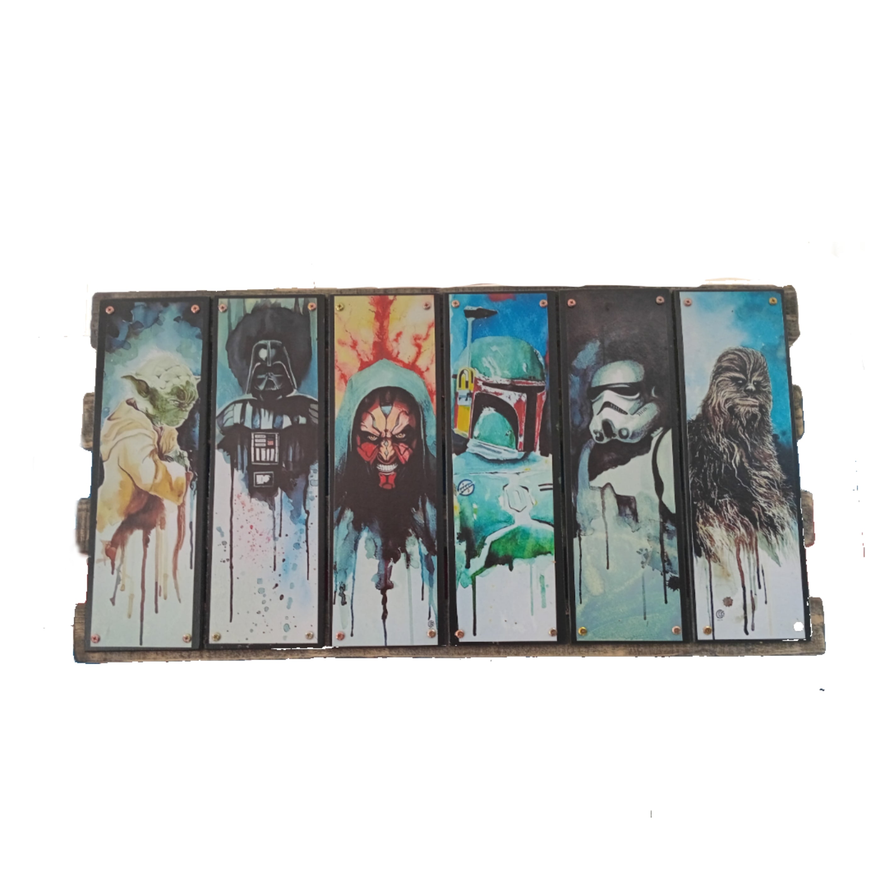 A3 Six Panel Poster - Star Wars Characters