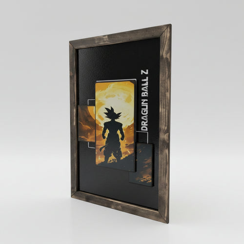 A2 POSTER (3D) - GOKU SILHOUETTE