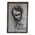 A1 Poster - Joker Scribble (Why so serious)