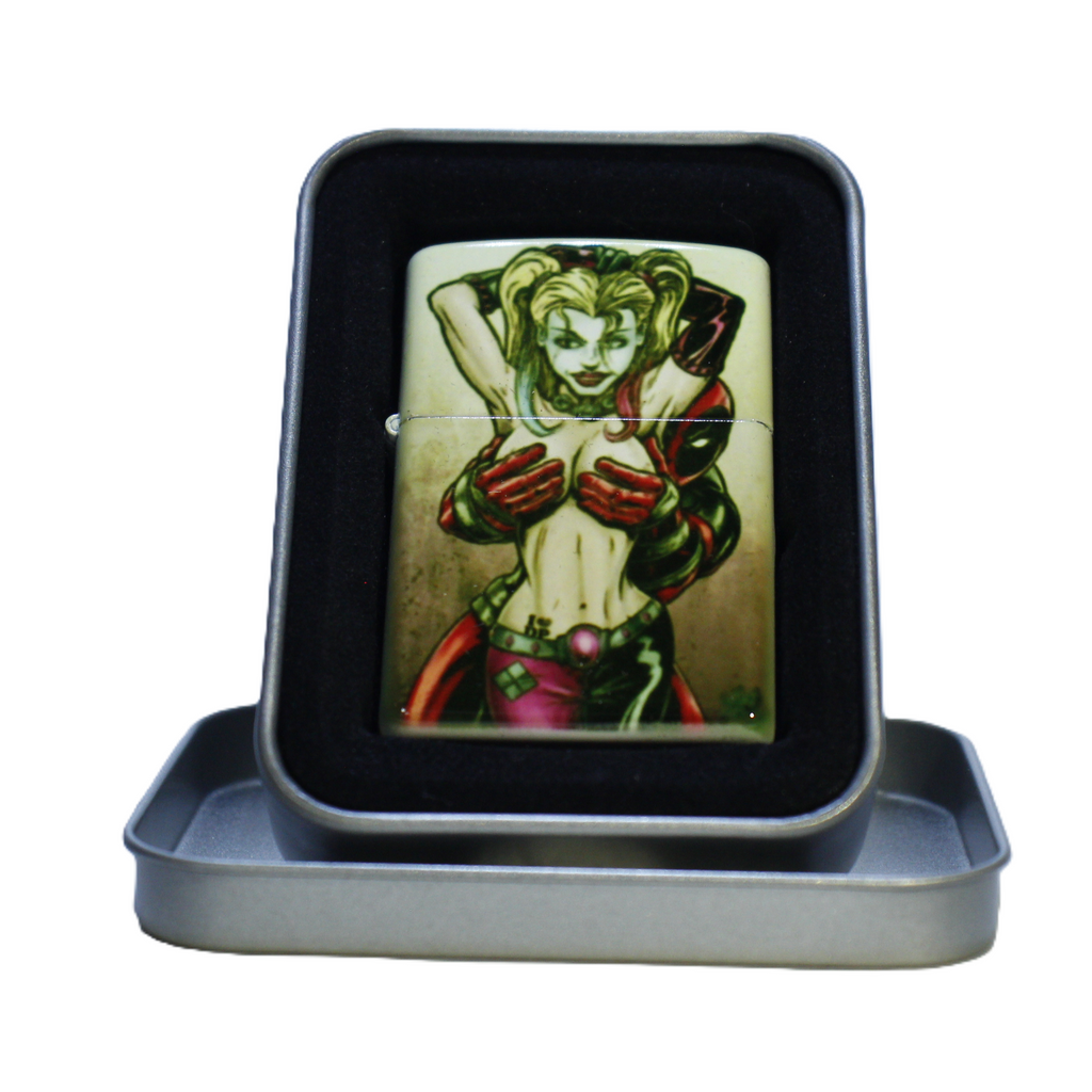 Flip Lighter - Deadpool & Harley