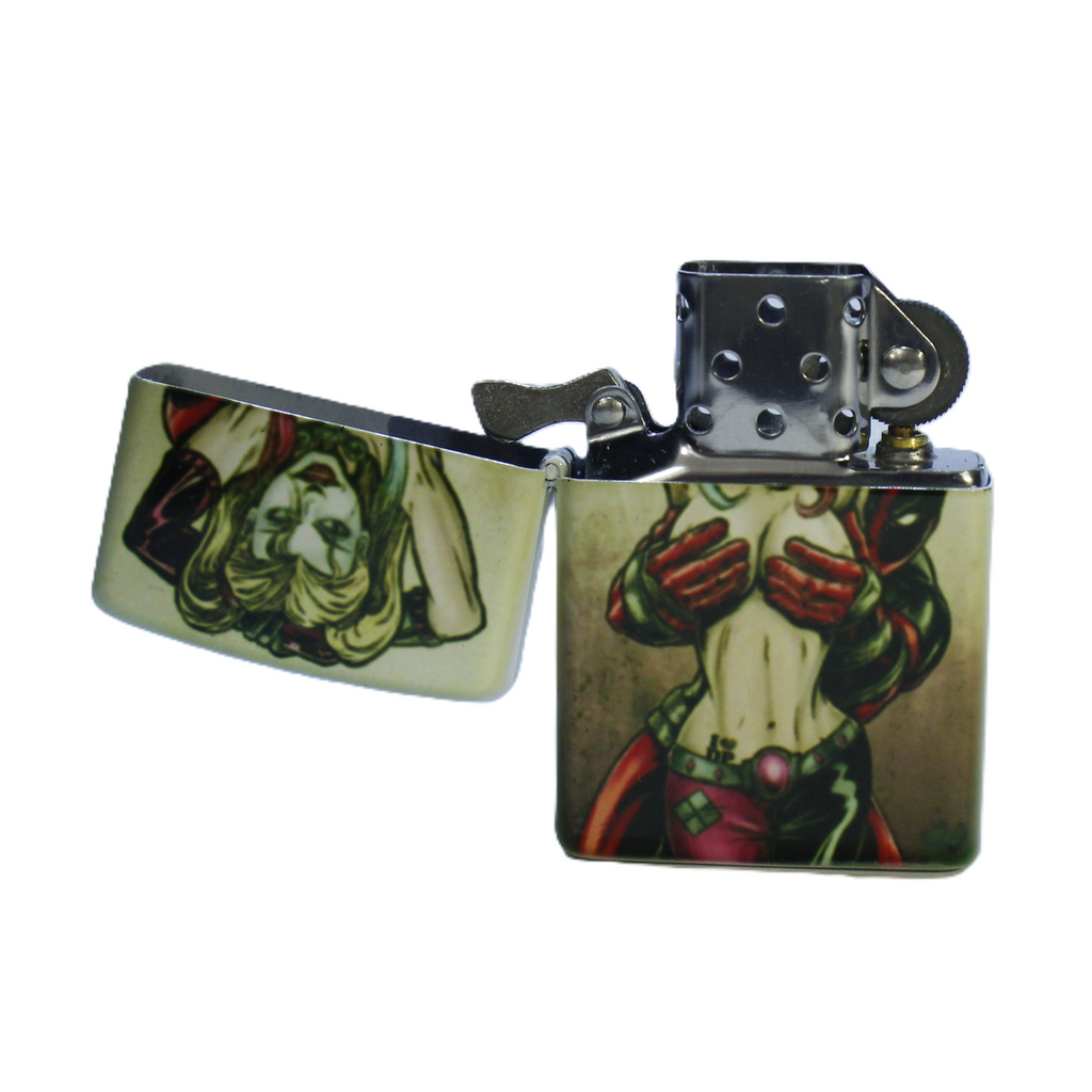 Flip Lighter - Deadpool & Harley
