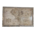 A1 Poster (Framed) - Map of Middle Earth ( Lord of the Rings)