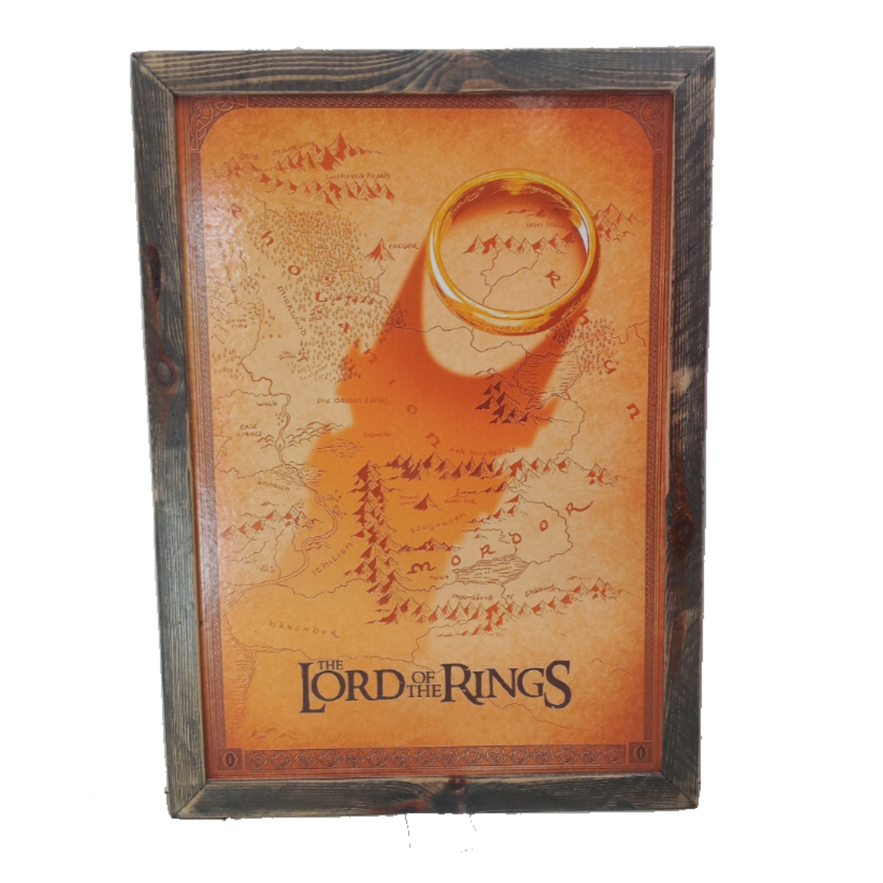 A2 Poster (Framed) - Lord of the Rings