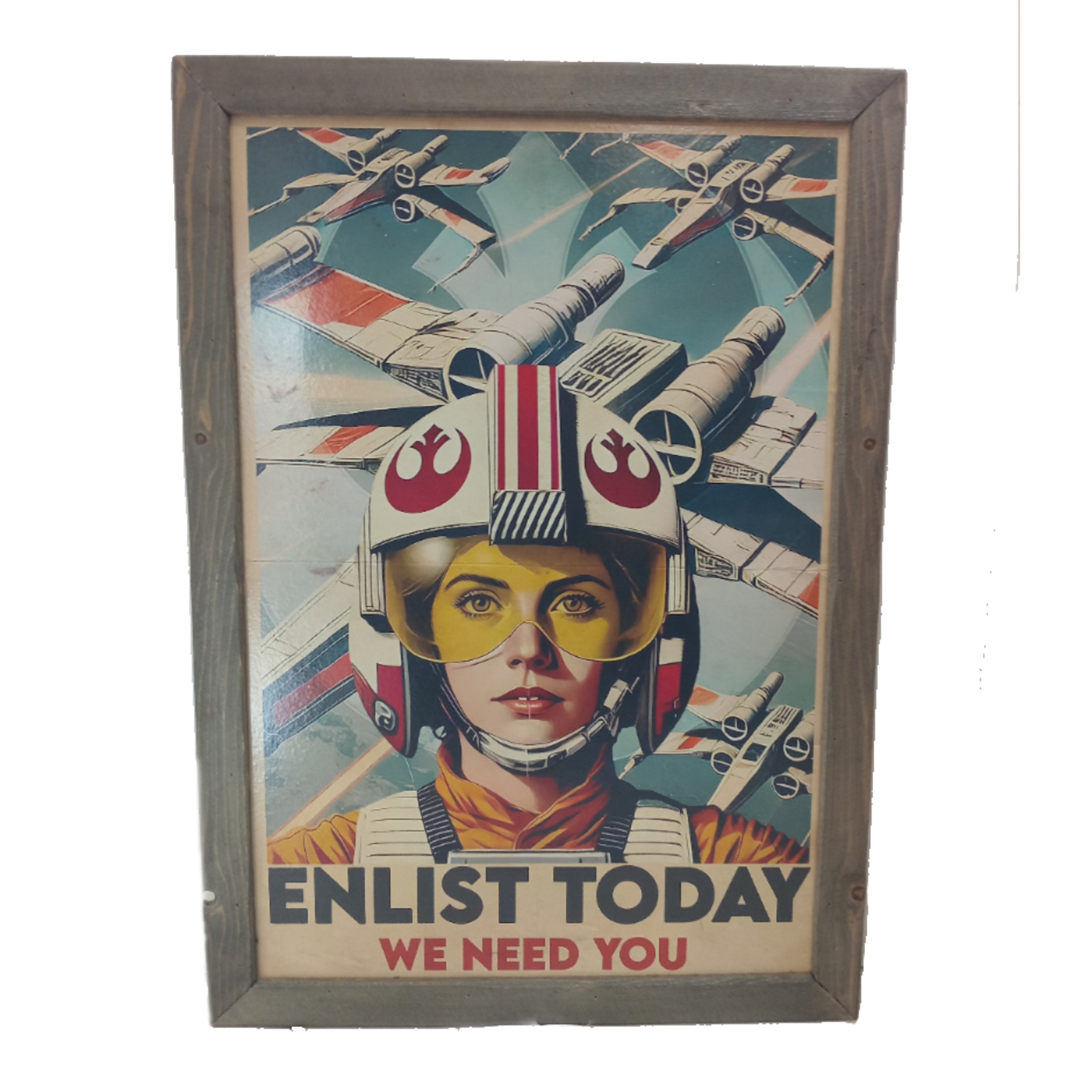 A2 Poster (Framed)- Star Wars Rebel Alliance