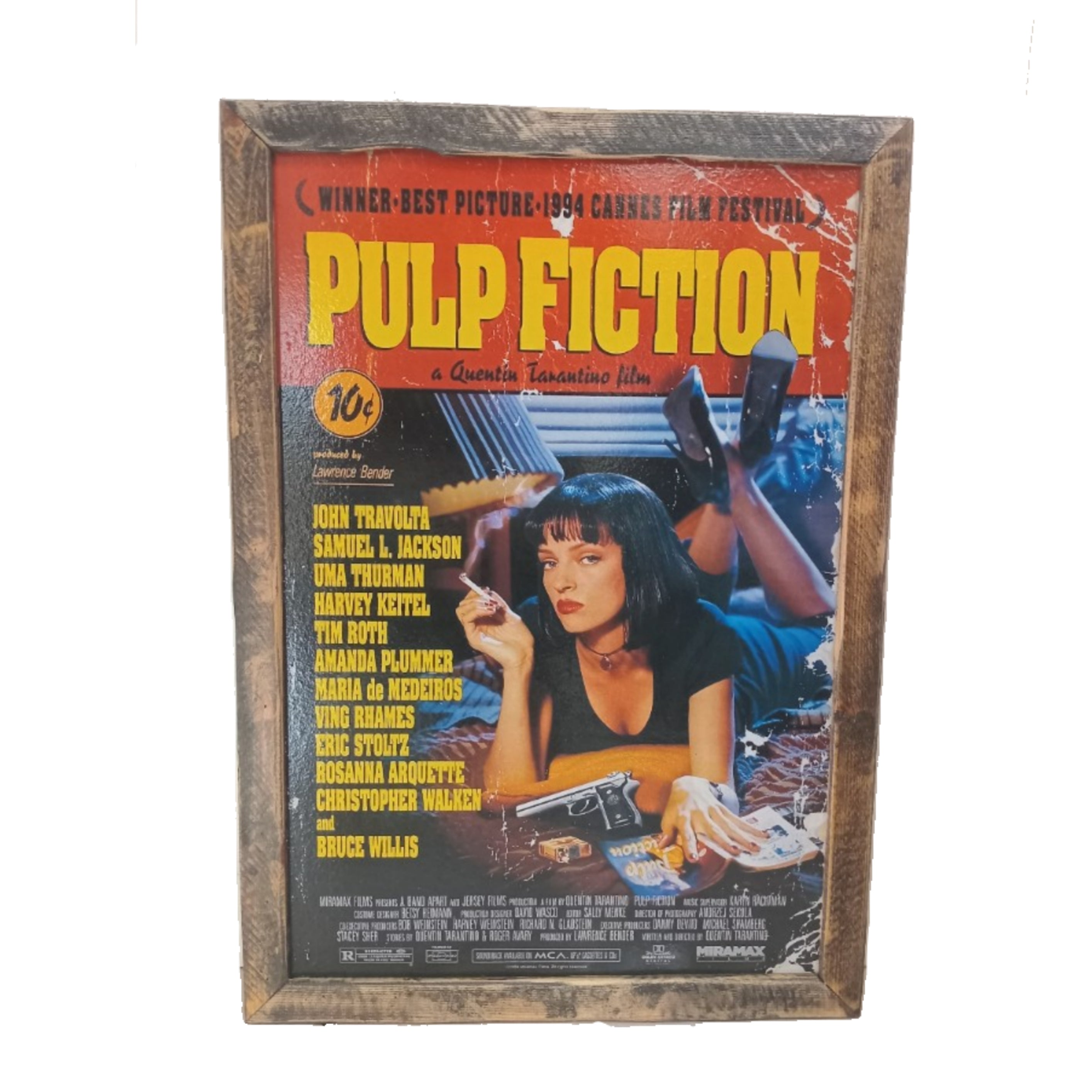A2 Poster (Framed) - Pulp Fiction