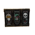 A4 Three Panel Poster - Starwars Skulls