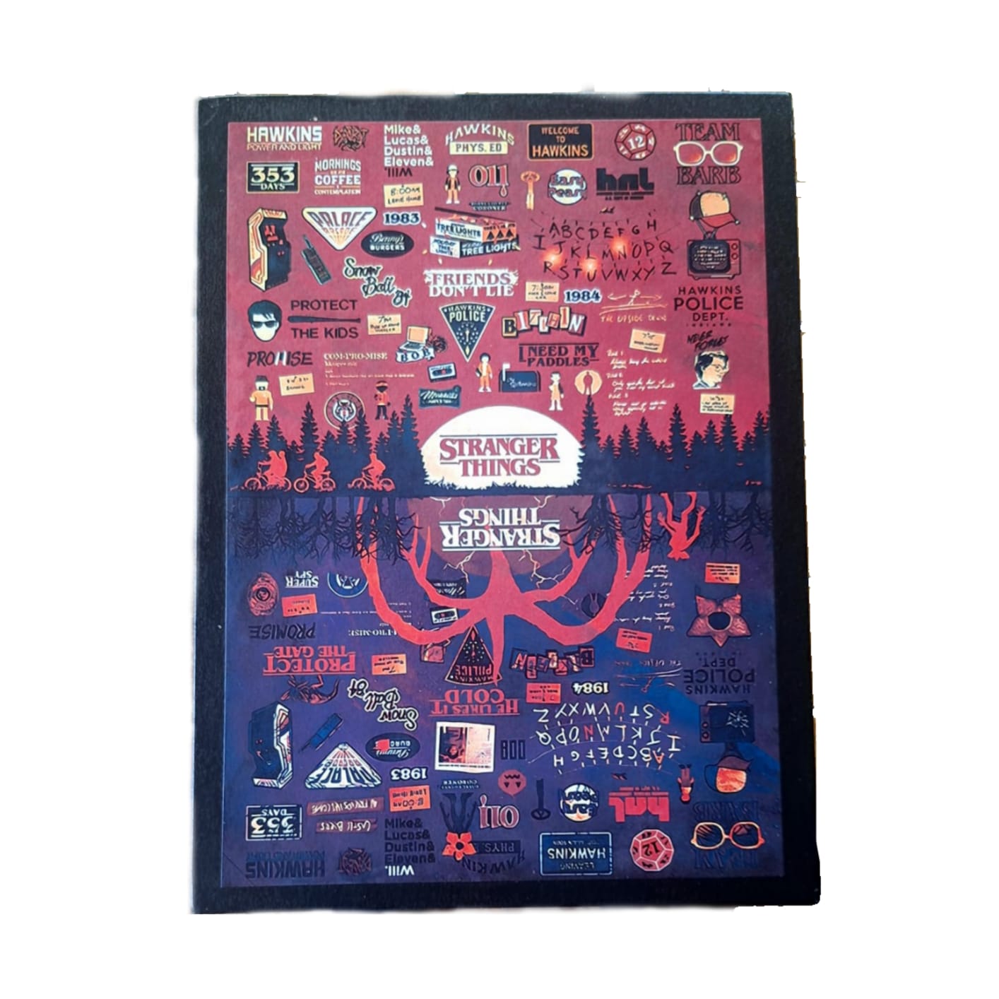 A3 Poster - Stranger Things (Upside Down)