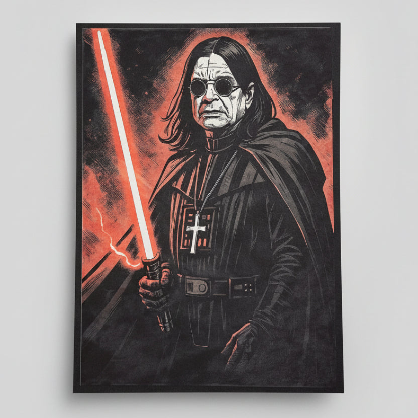 A3 POSTER - DARTH OZZY