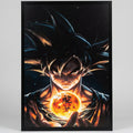 A3 POSTER - GOKU WITH DRAGON BALL