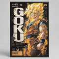 A3 POSTER - GOKU SSJ 1