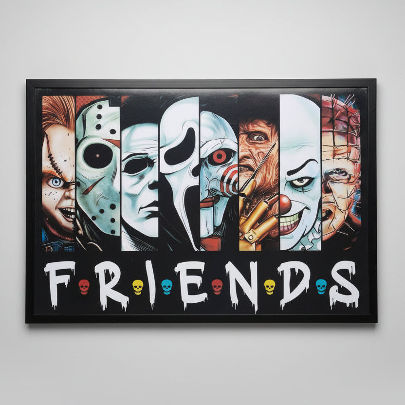 A3 POSTER - HORROR FRIENDS