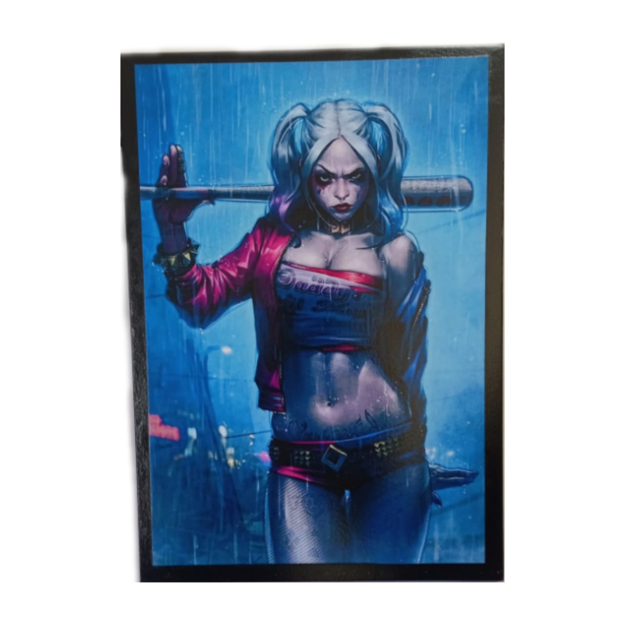 A3 Poster - Harley Quinn with Bat