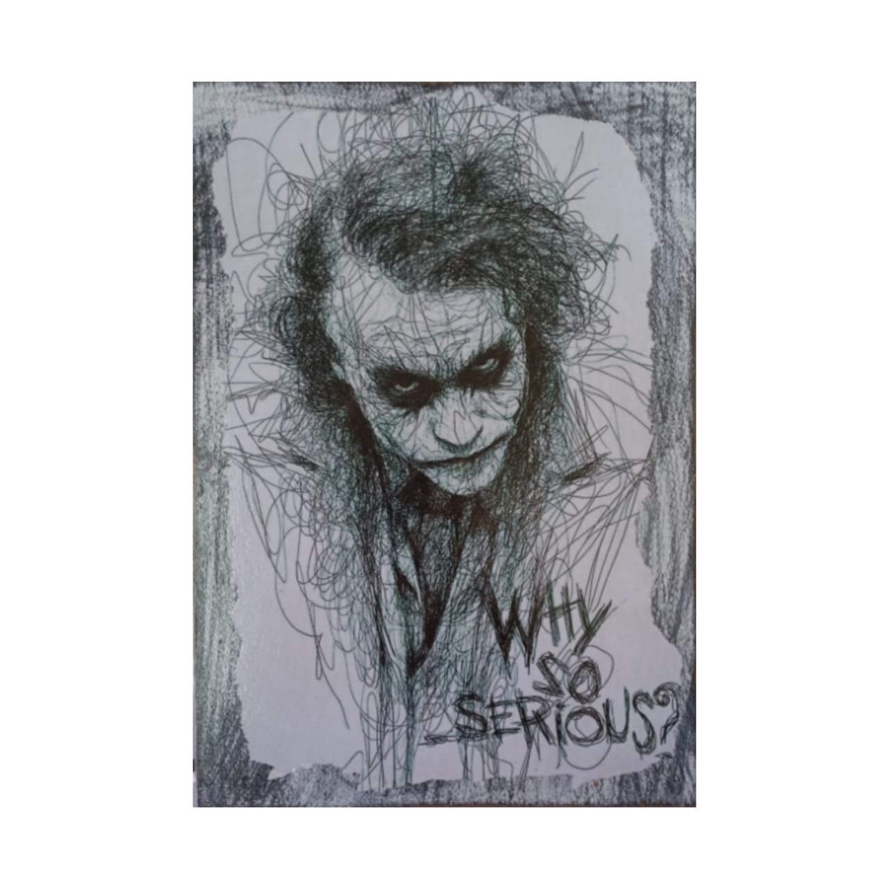 A3 Poster - Joker (Scribble Art)