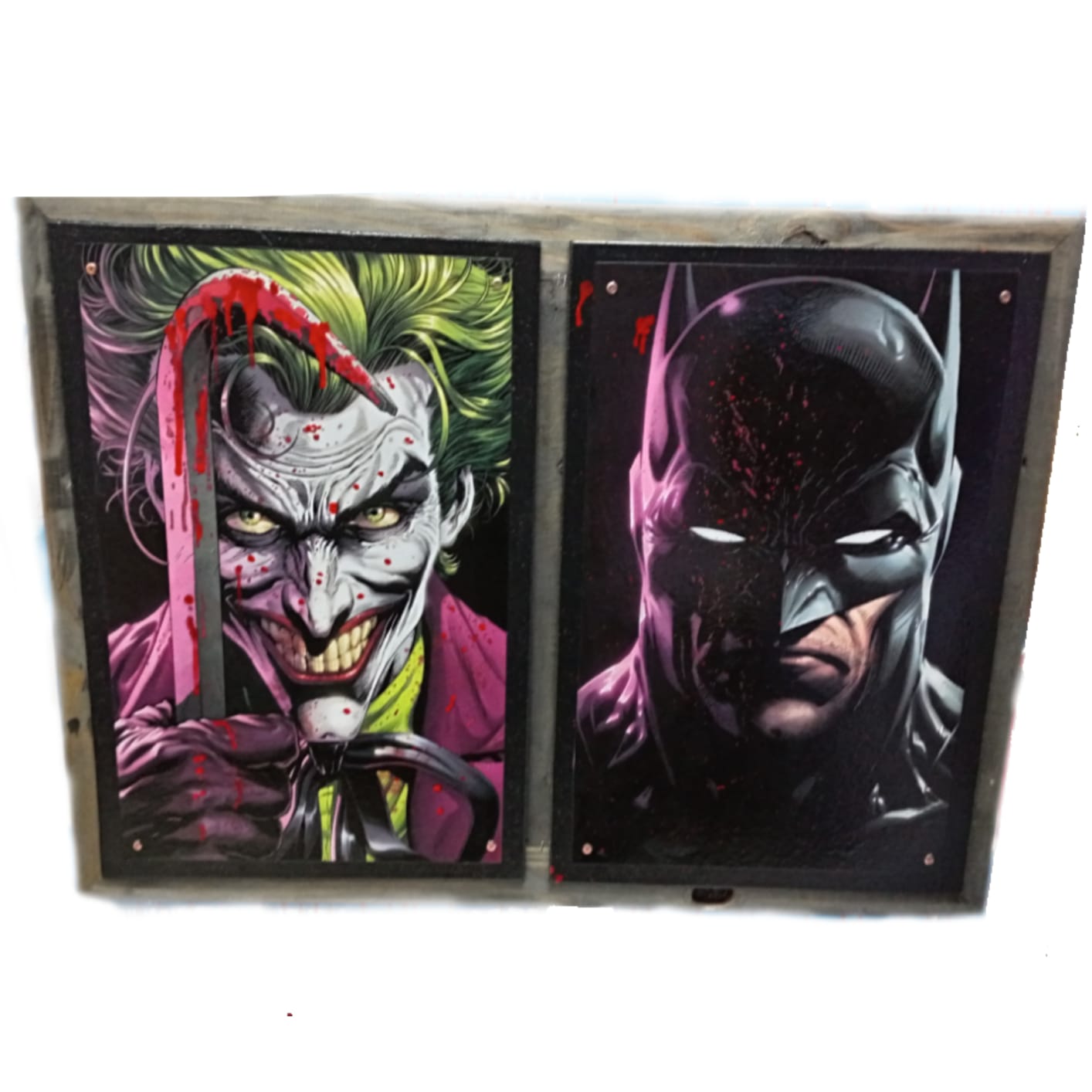 2x Panel Poster - Batman & Joker